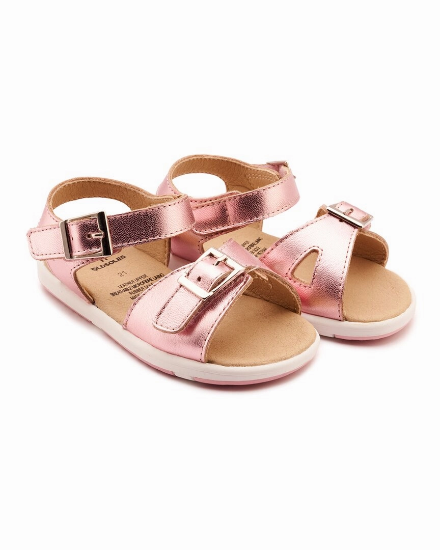 Old Soles Fresh Cut Leather Sandal Adaptive Shape Customizable Fit