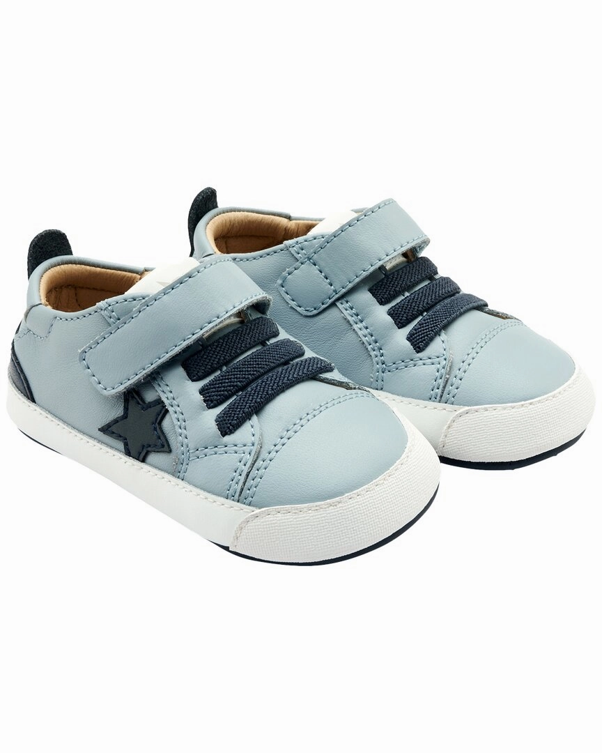 LightweightSole Trend-setting arch Old Soles Platinum Bub Leather Sneaker
