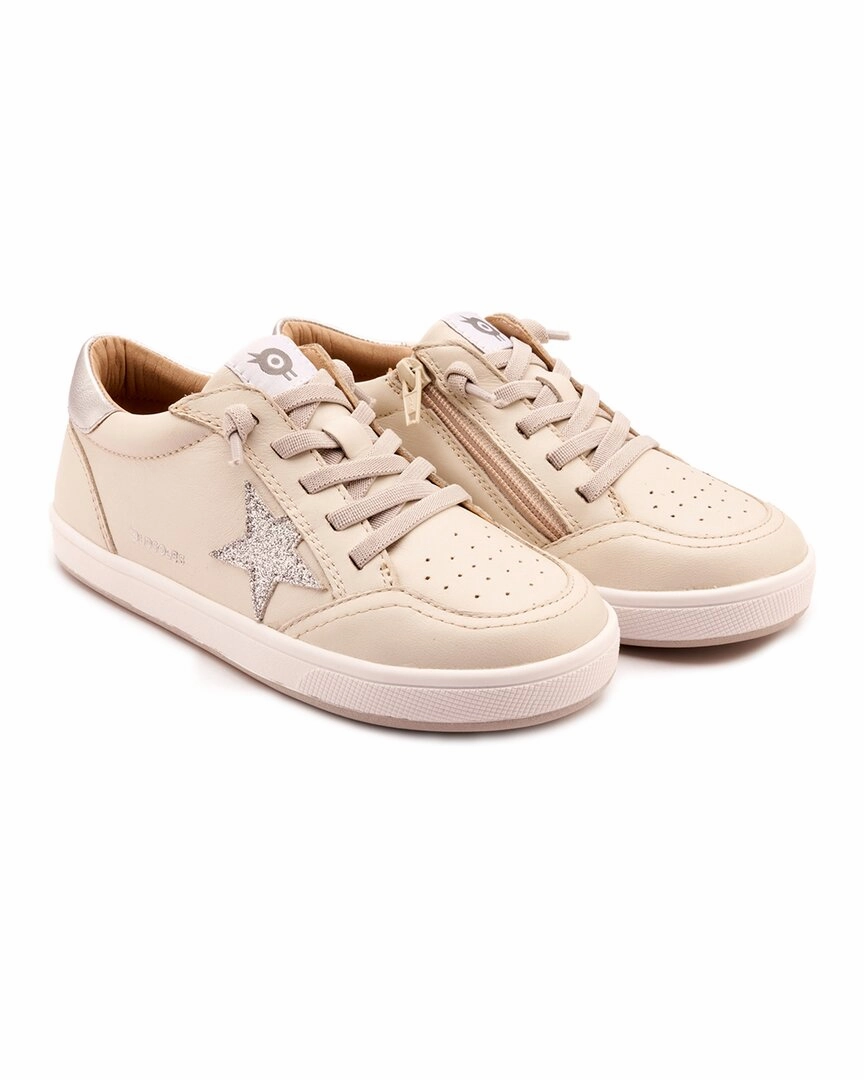 Shock Dispersing Old Soles Platinum Runner Leather Sandal