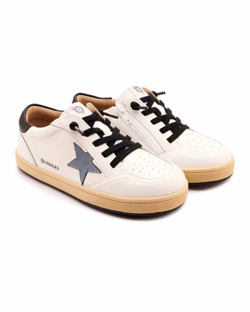 Modern Design Old Soles Platinum Runner Leather Sneaker