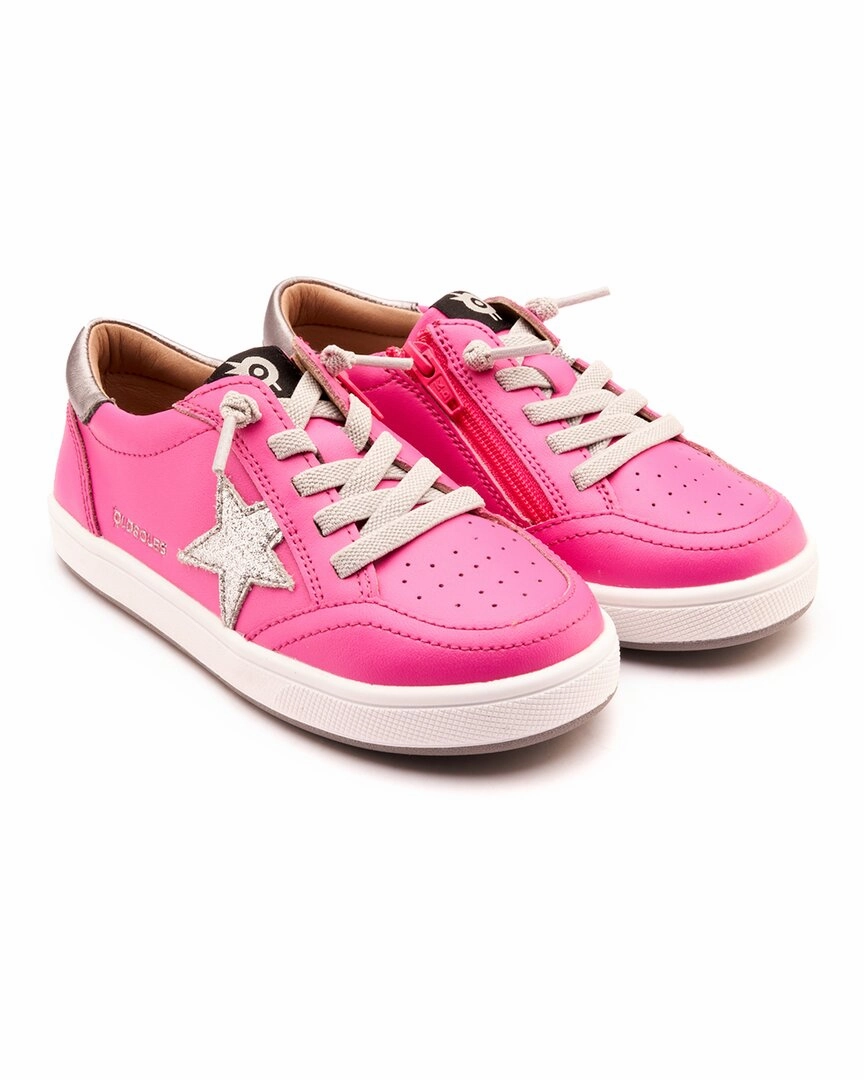 Outdoor Vibes Every Path Old Soles Platinum Runner Leather Sneaker