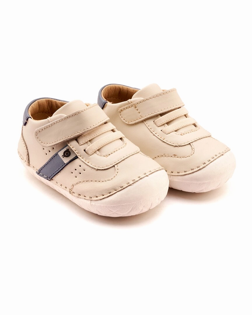 Textured Tread Pattern Old Soles Roady Pave Leather Sneaker