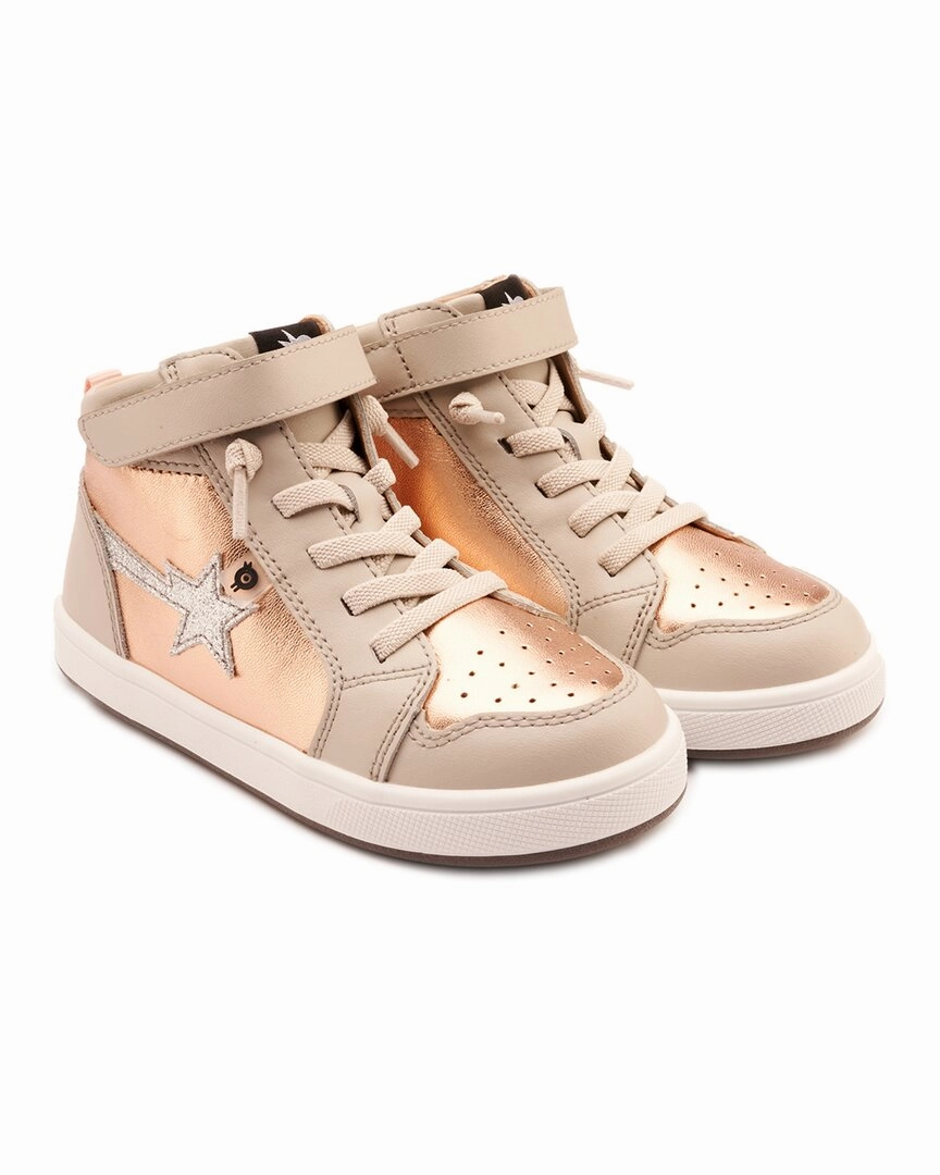 Old Soles Team-Star Leather High-Top Sneaker Urban Essential Comfy Fit
