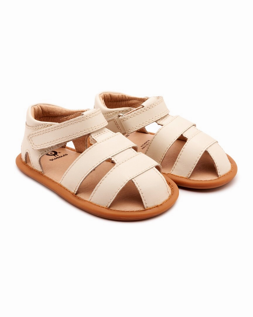Old Soles Waves Sandal Leather Sandal Memory Foam Adaptation Smooth Lines