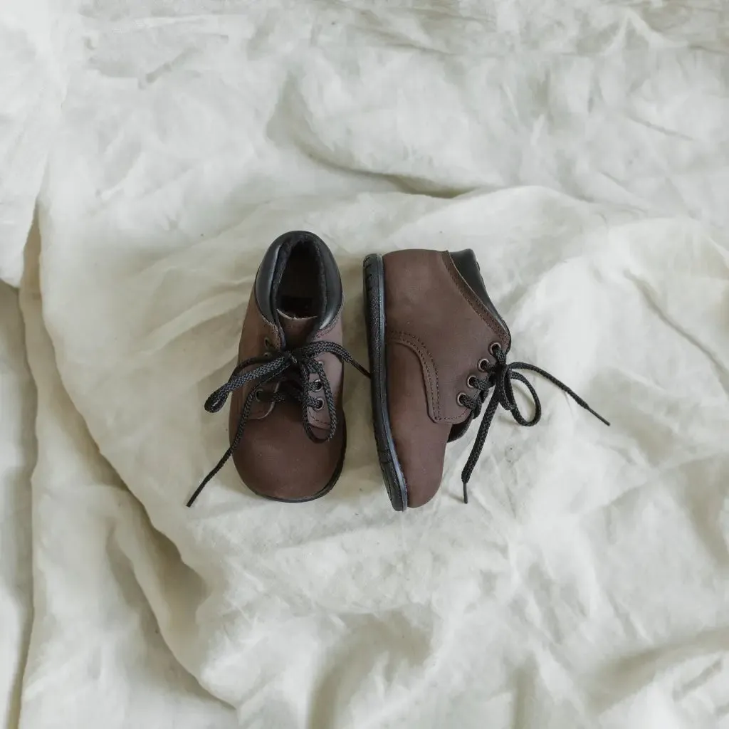 Ollie First Walker - Chocolate Nubuck