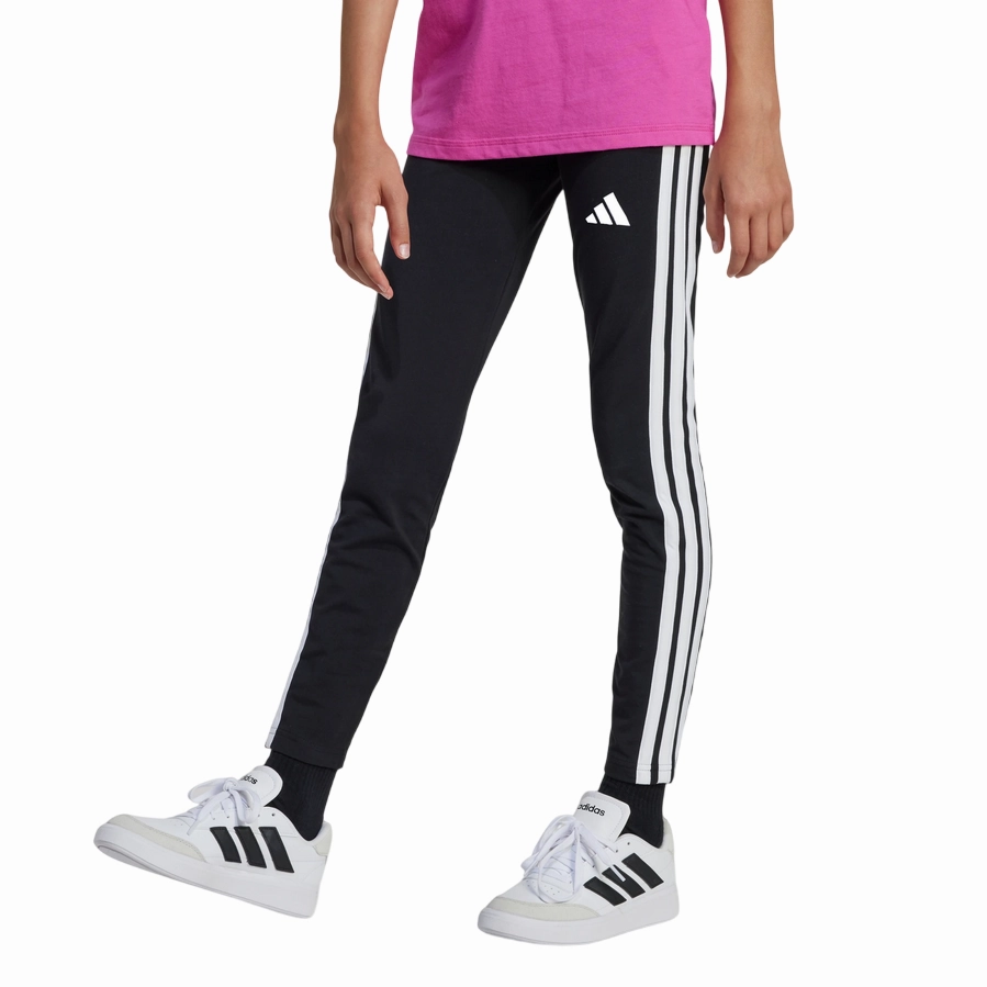 Relaxed fit wear Adidas Leggings Junior Essentials JD6473 - Nero