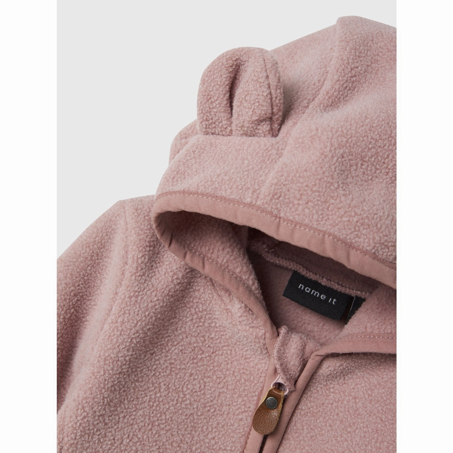 Name It Woodrose Nbnmeeko Fleece Jacket Melange Recycled Material Blend