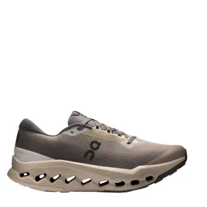 budget - friendly running wear training - specific running shoes On Men's Cloudsurfer Trail 2 Waterproof Running Shoes in Cinder/Desert AW25