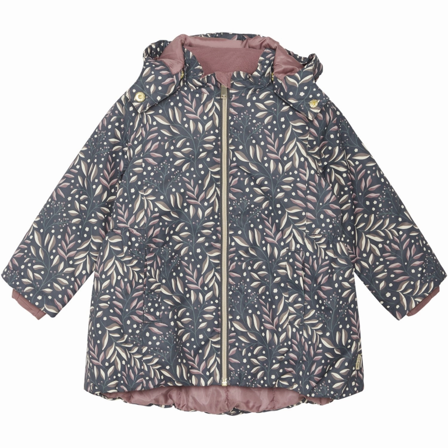 Four Way Stretch Material Double Stitched Seams Hust & Claire Ombre Blue Obina Jacket