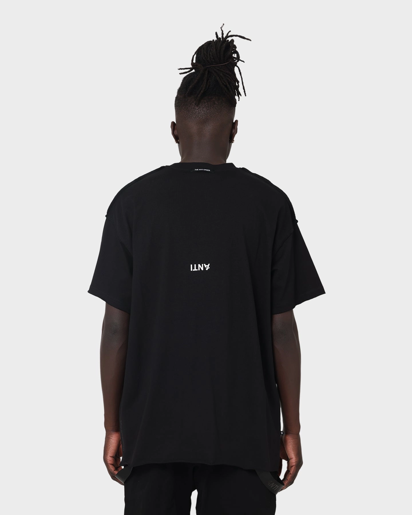 Relaxed Outfit The Anti Order Death Metal Oversized T-Shirt Black/White