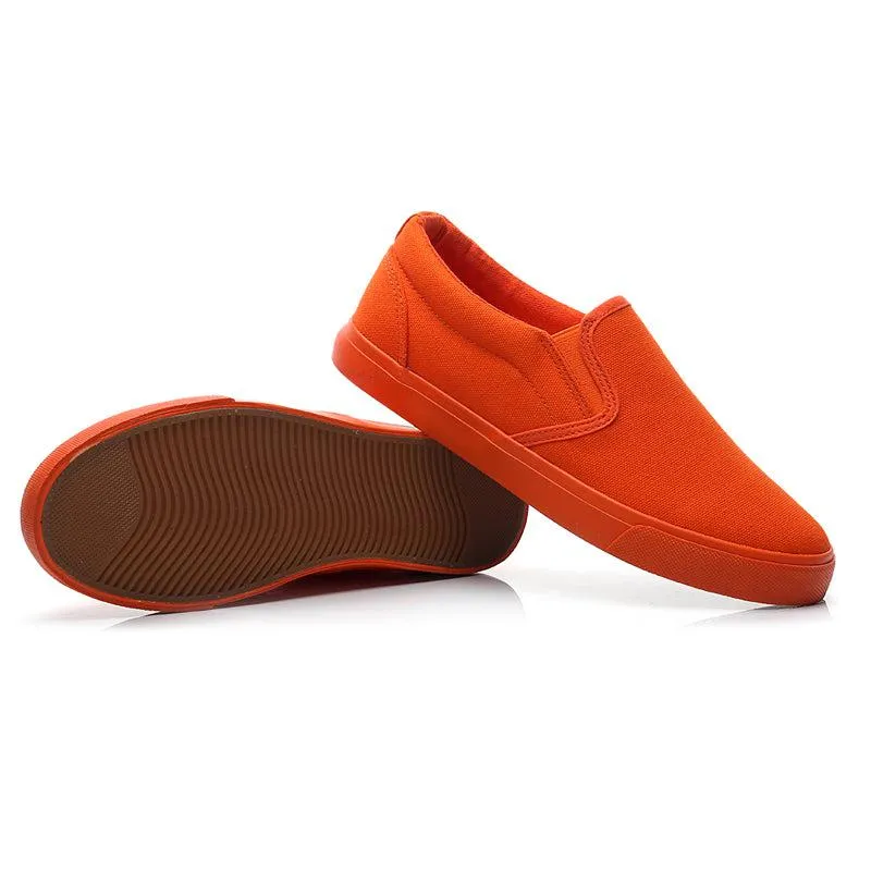 One color only...  men's slip-on  canvas shoes