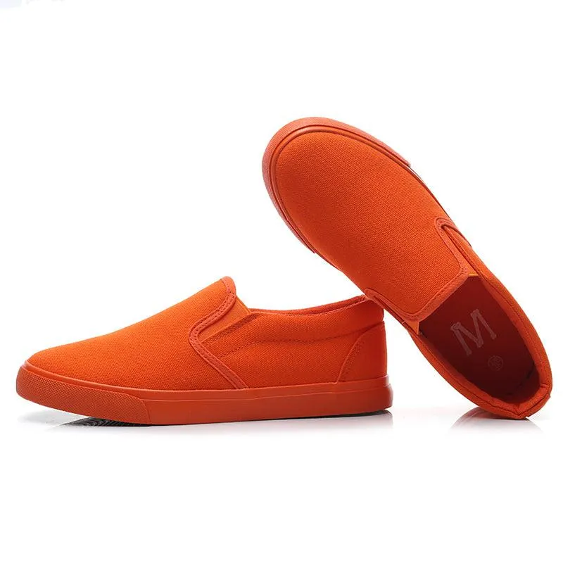 One color only...  men's slip-on  canvas shoes