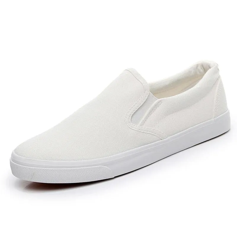One color only...  men's slip-on  canvas shoes