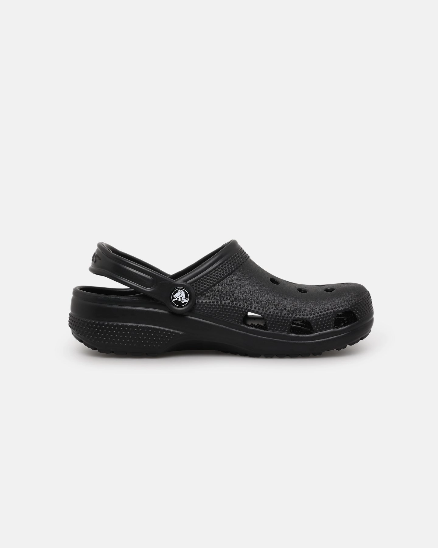 Crocs Kids' Classic Clog (GS) Black Thermal Regulating Fabric workout mode