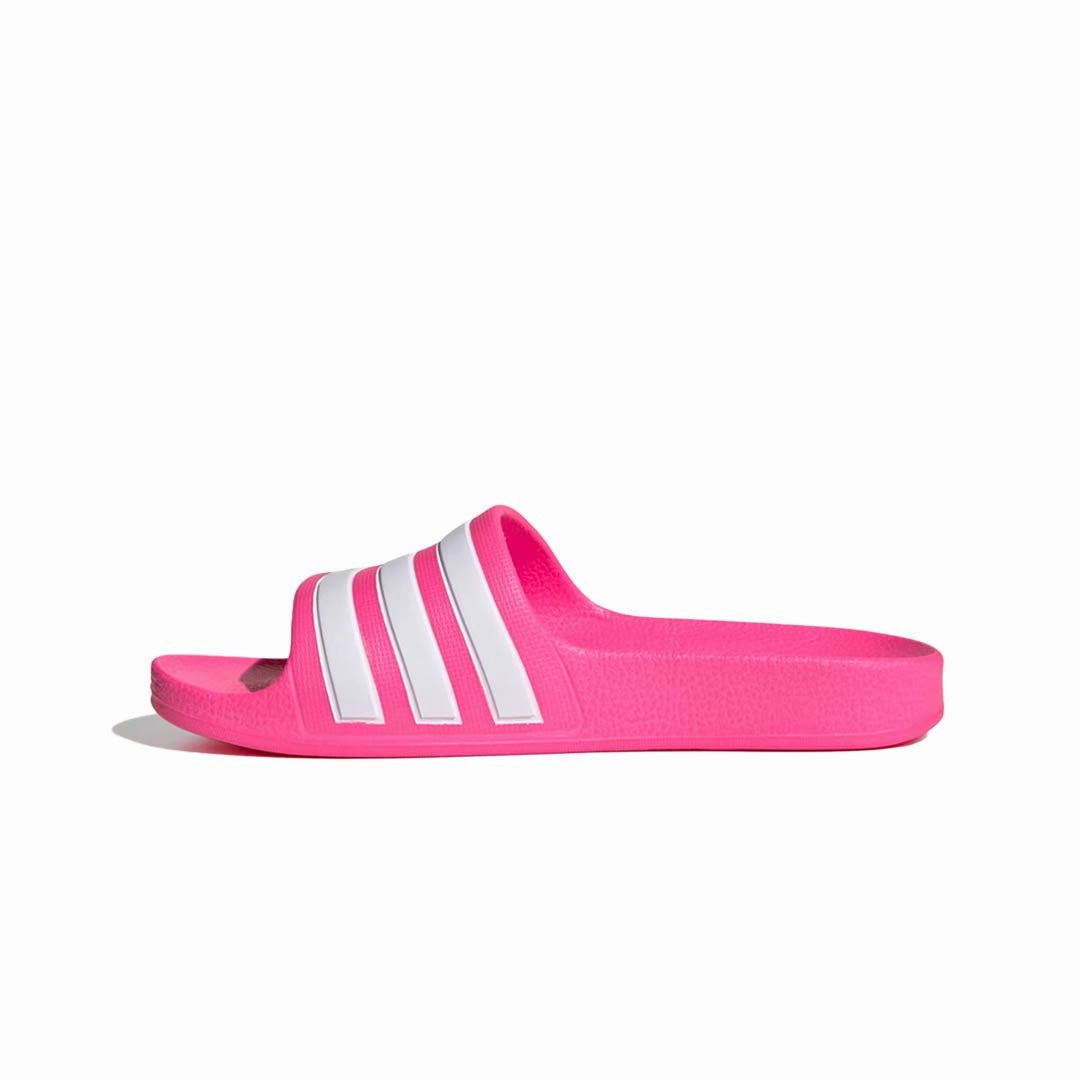 adidas - Kids' (Preschool) Adilette Aqua Slides (IG4860) Sweat Resistant Lining Sport Mode