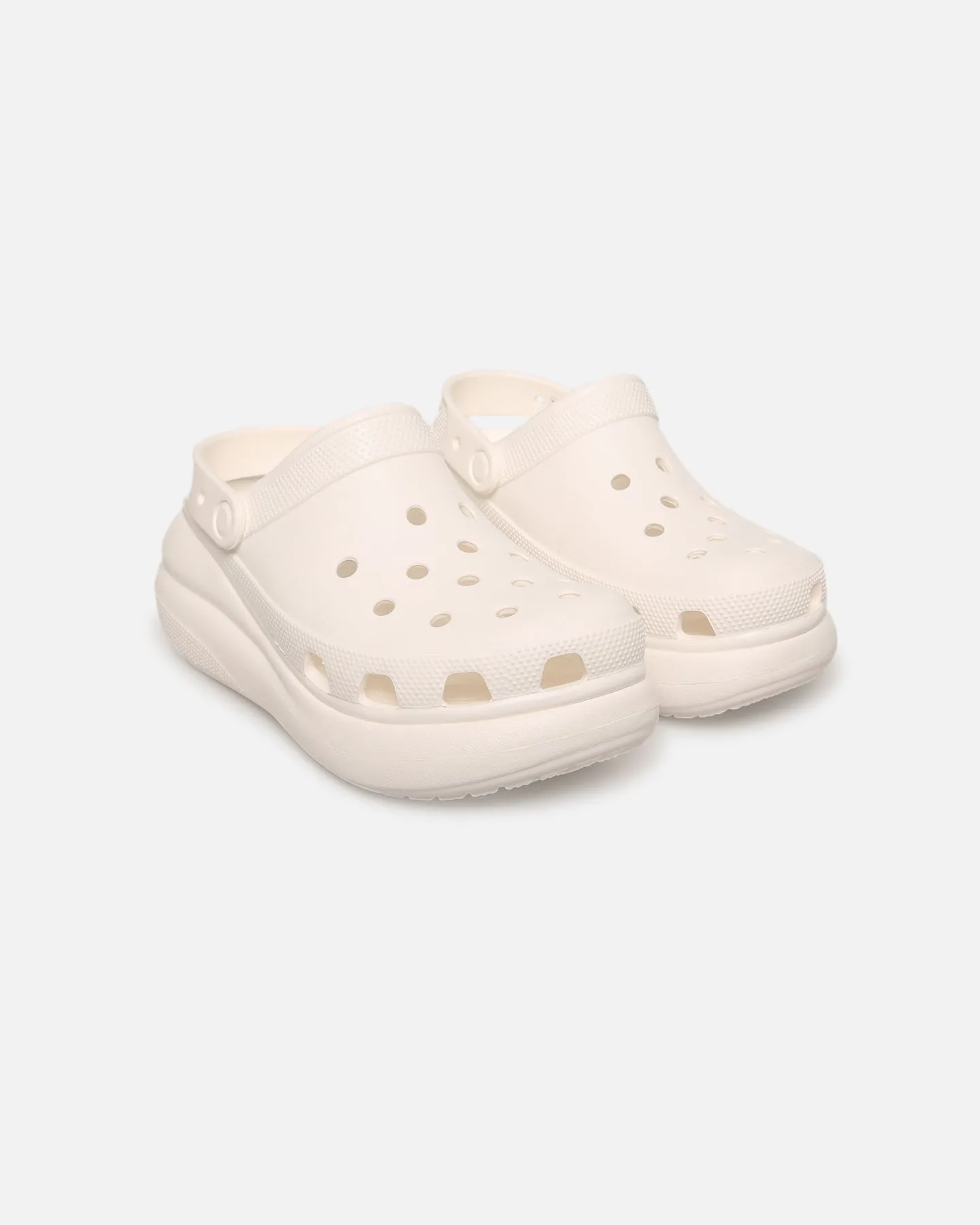 Crocs Crush Clog White Flexible Design