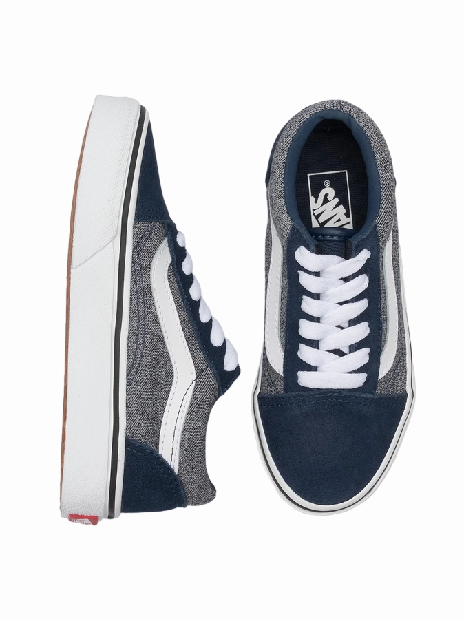 running in countryside shoes Stress - relief Vans scarpa sneakers da ragazzi Old Skool VN0A4BUUV9E1 blu