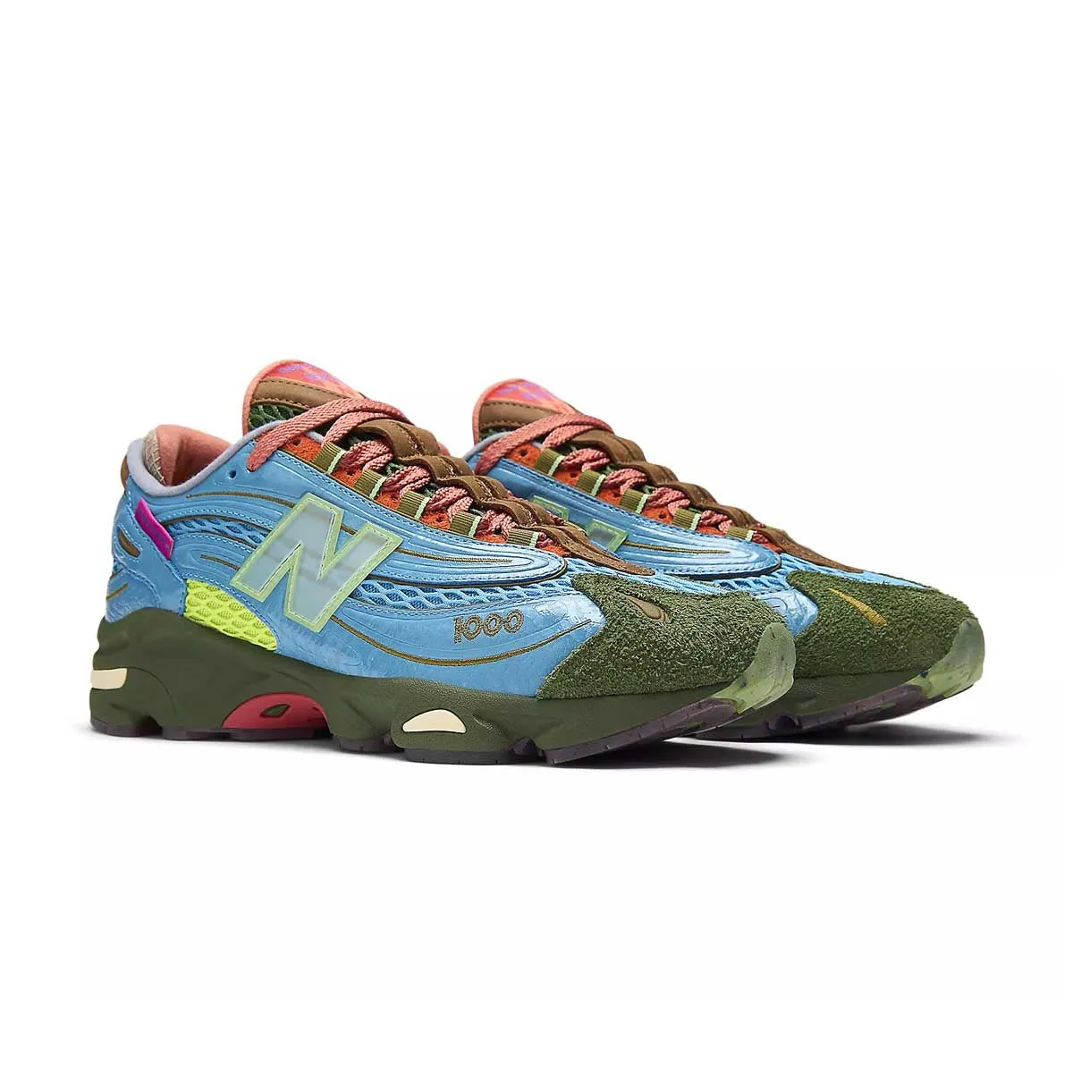   Salehe Bembury 1000 'Blue Douglas Fir' Shock Diffusing Midsole Cushion max