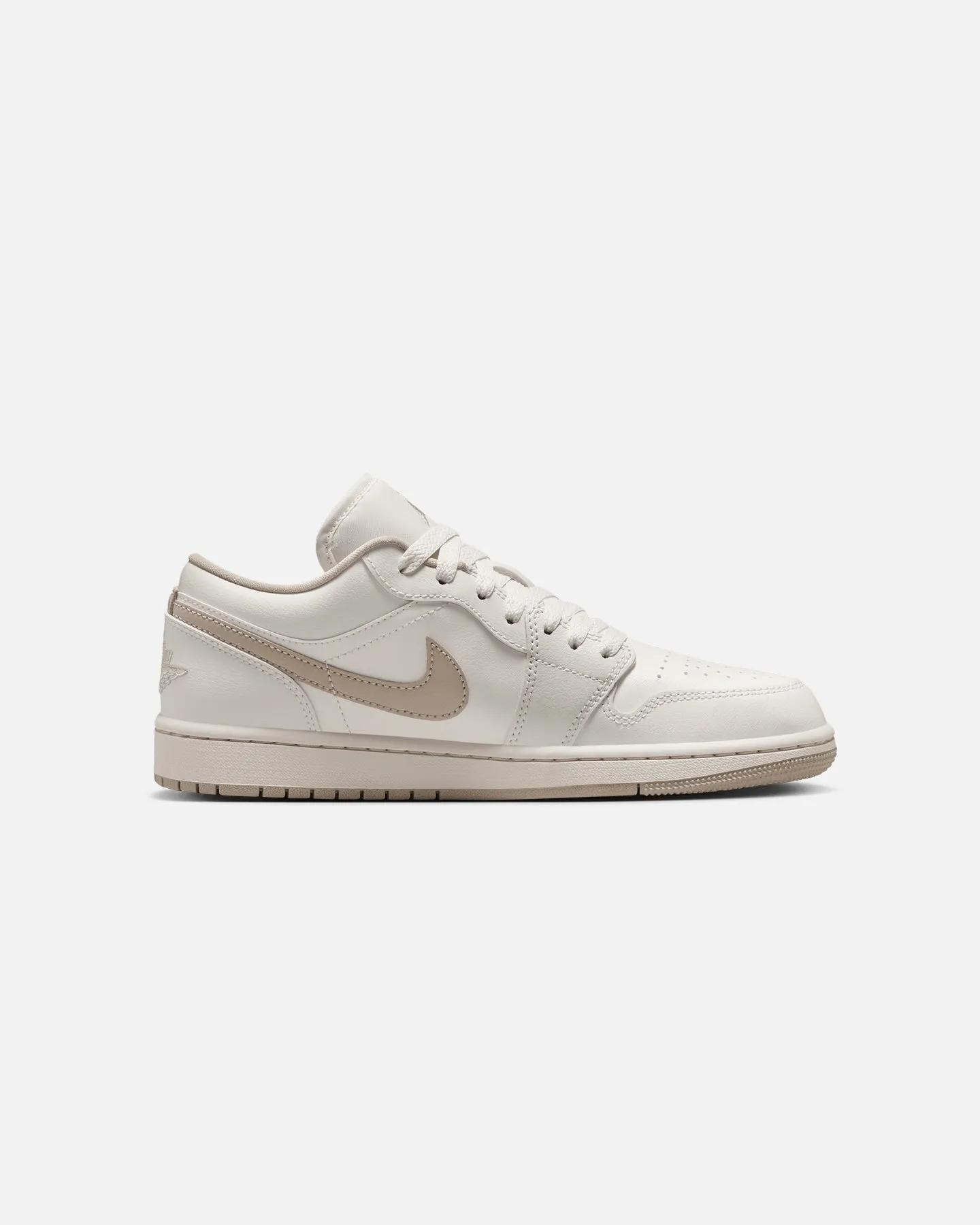 Jordan Women's Air Jordan 1 Low Sail/Rattan Pale Ivory Heel Clutching System