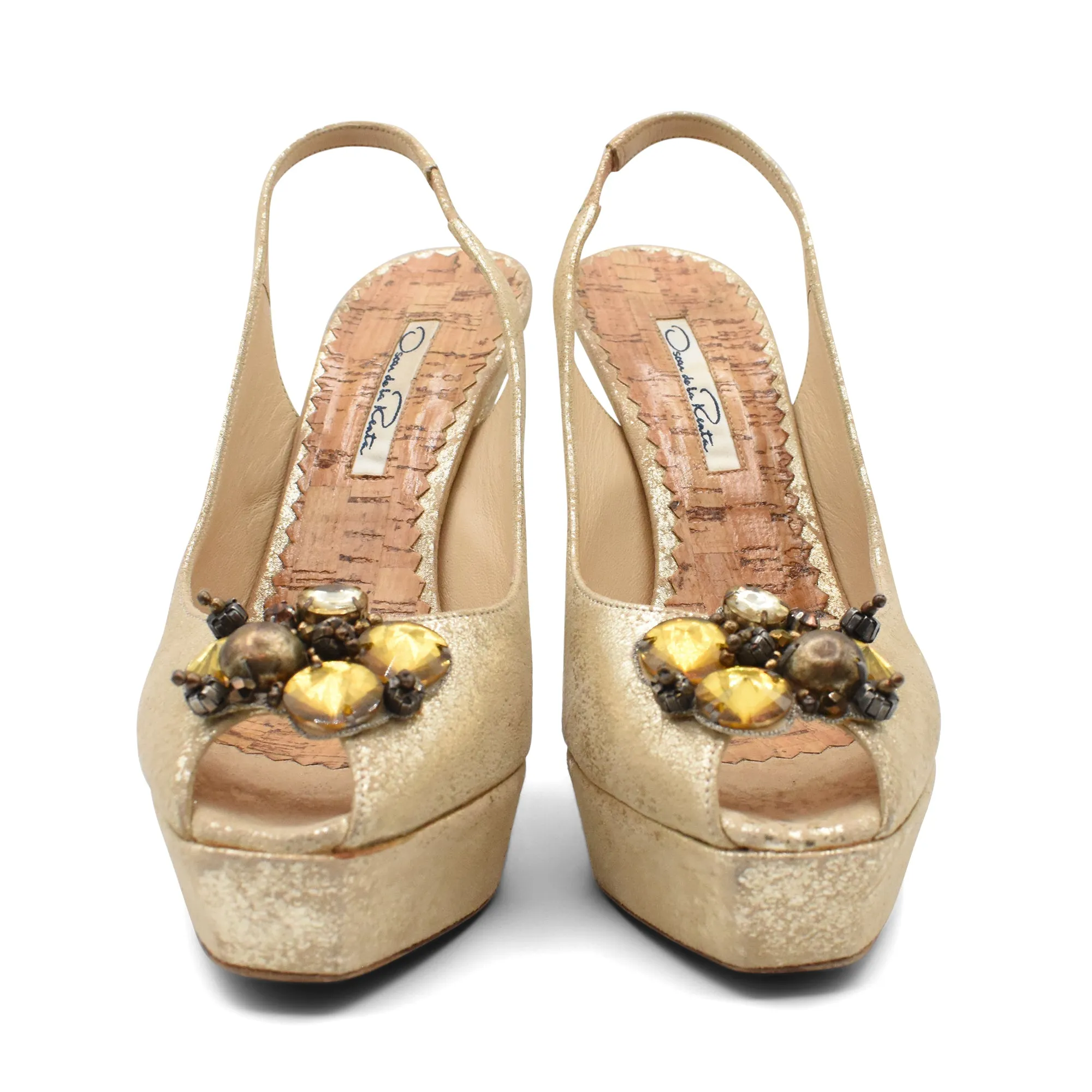 Oscar De La Renta Slingback Heels - Women's 37.5