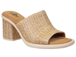OTBT: BRAVURA in RAFFIA Heeled Sandals