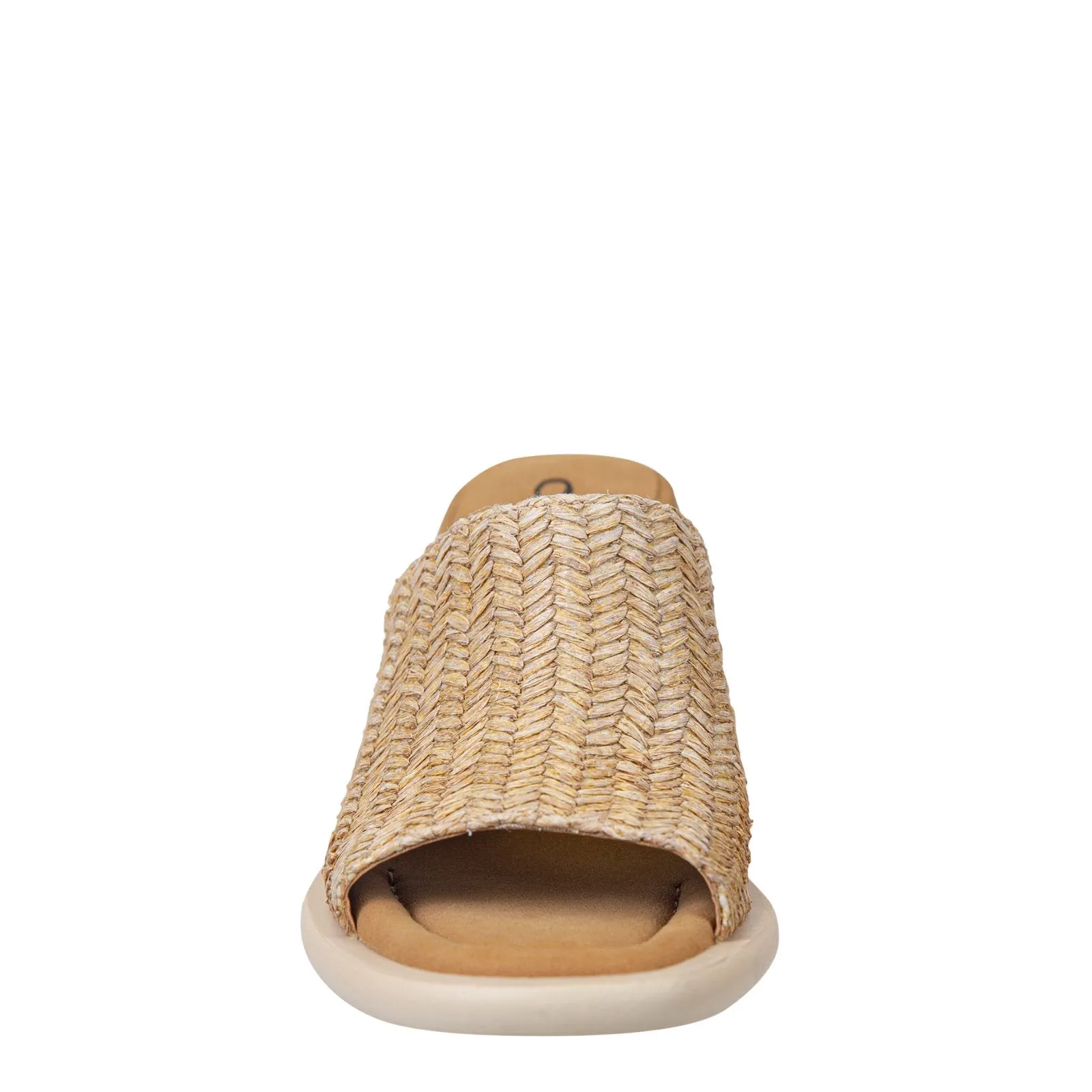 OTBT: BRAVURA in RAFFIA Heeled Sandals