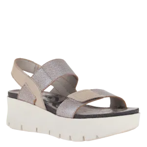 OTBT - NOVA in SILVER Platform Sandals