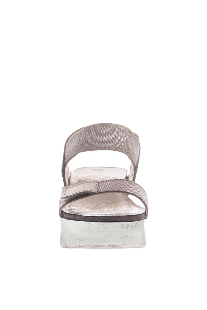 OTBT - NOVA in SILVER Wedge Sandals