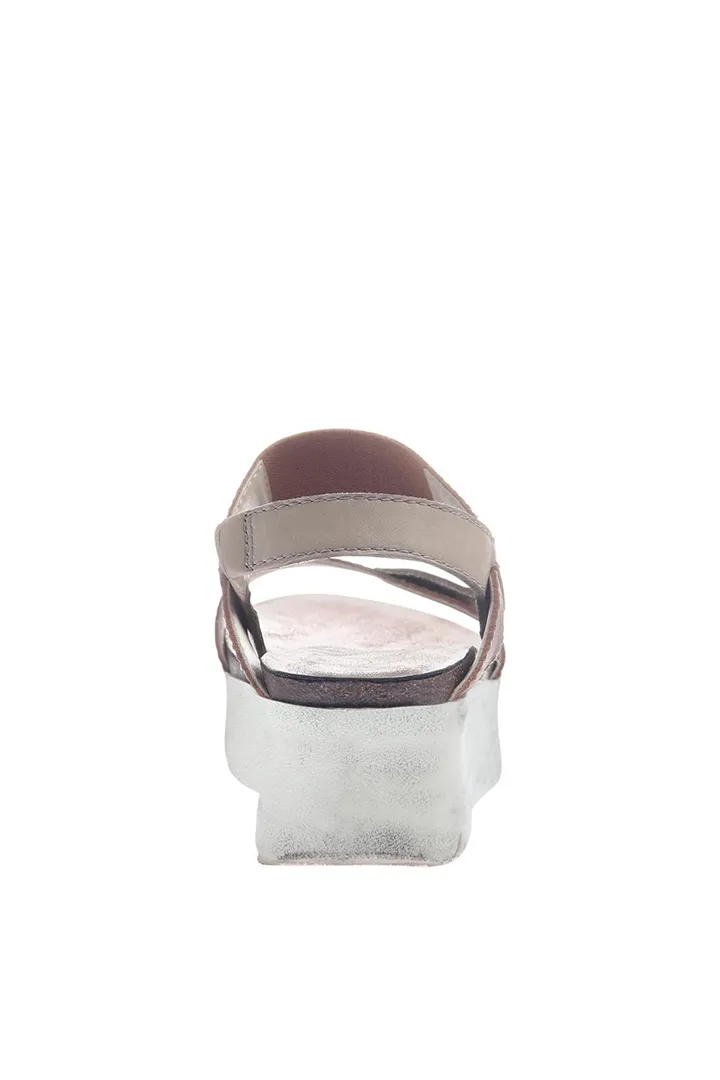 OTBT - NOVA in SILVER Wedge Sandals