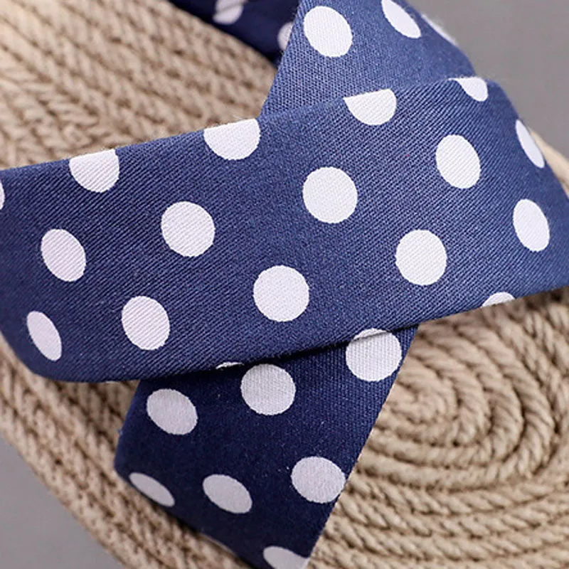 Outdoor Hemp Cross Wild Dots Slippers