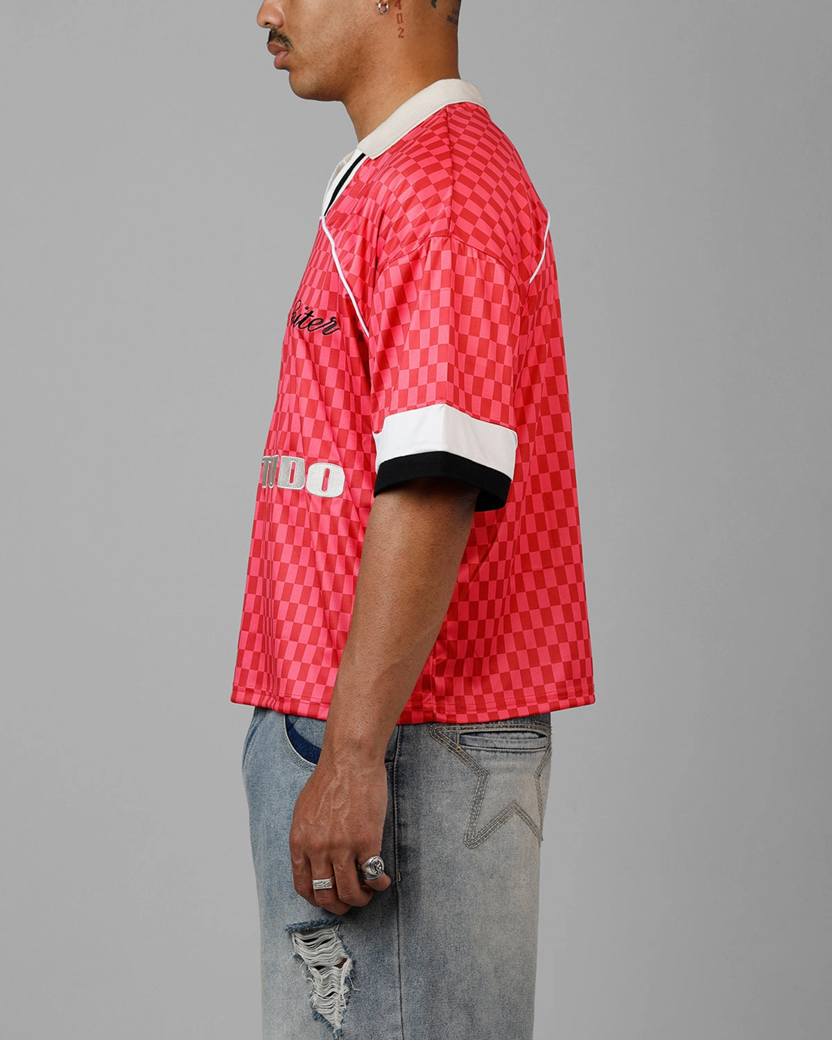 subtle style Loiter Art Studio United Jersey Red