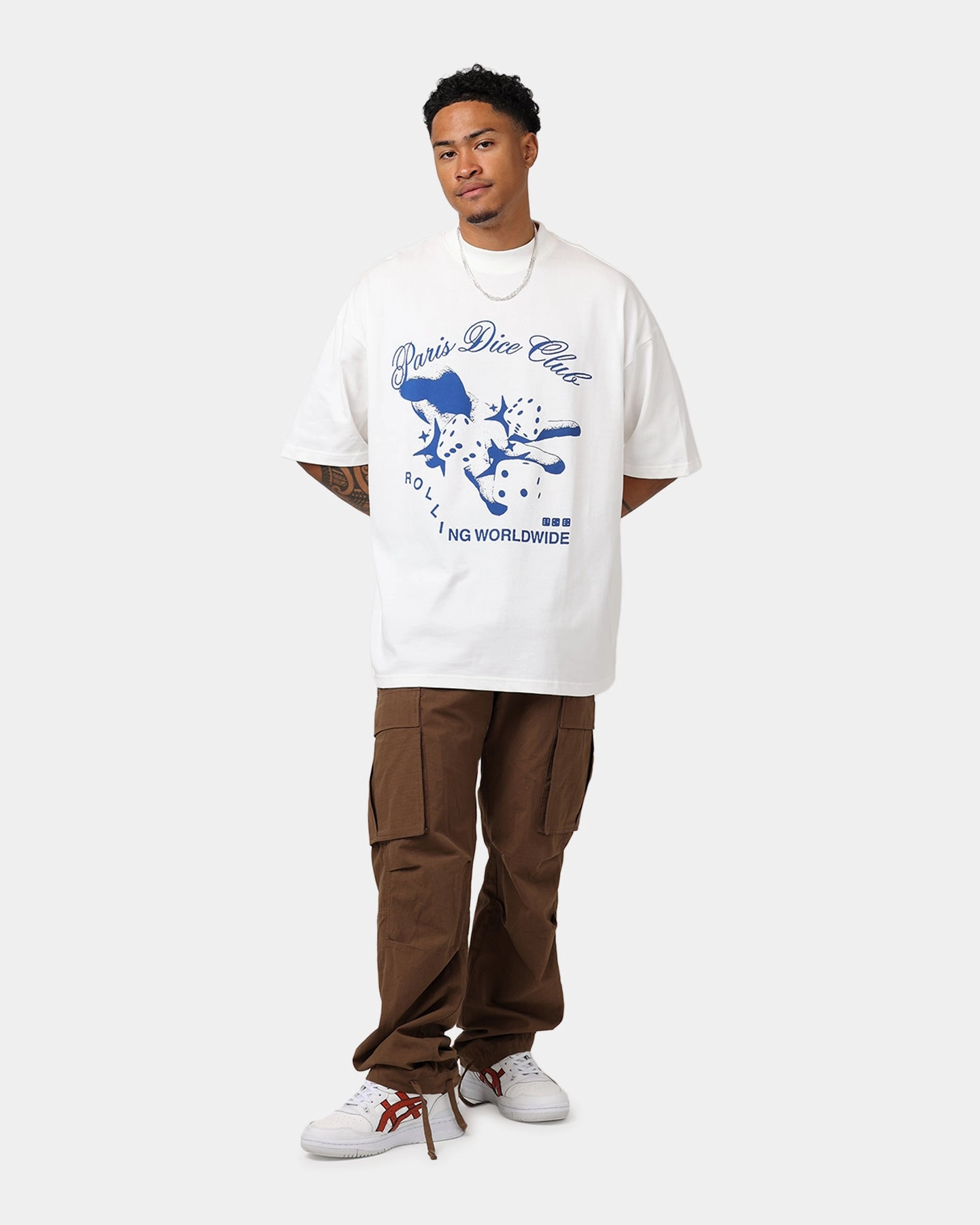 Quality Comfort Comfort Design Carr?? Rollers Oversized T-Shirt Off White