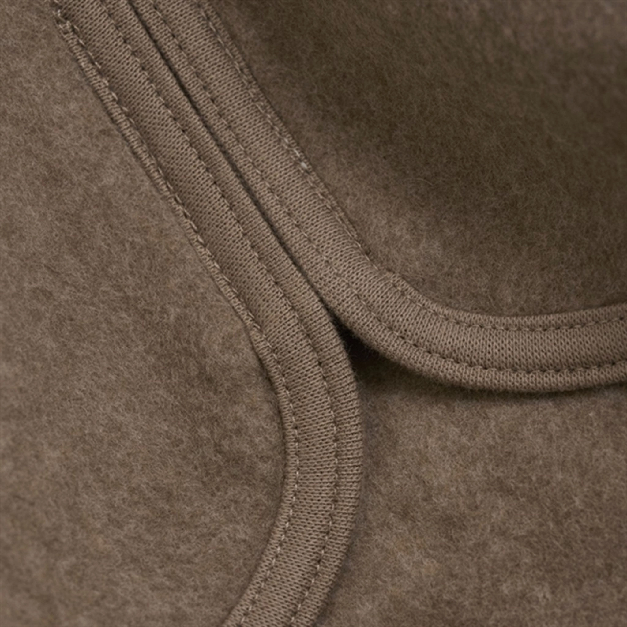 Friction Resistant Huttelihut Jacket Ears Cotton Fleece Mol?? Melange
