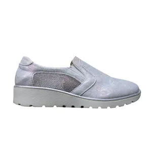 Oxypas Selina Silver Nursing Shoes with Anti-Slip Technology Size UK 5 / EU 38 / US 7