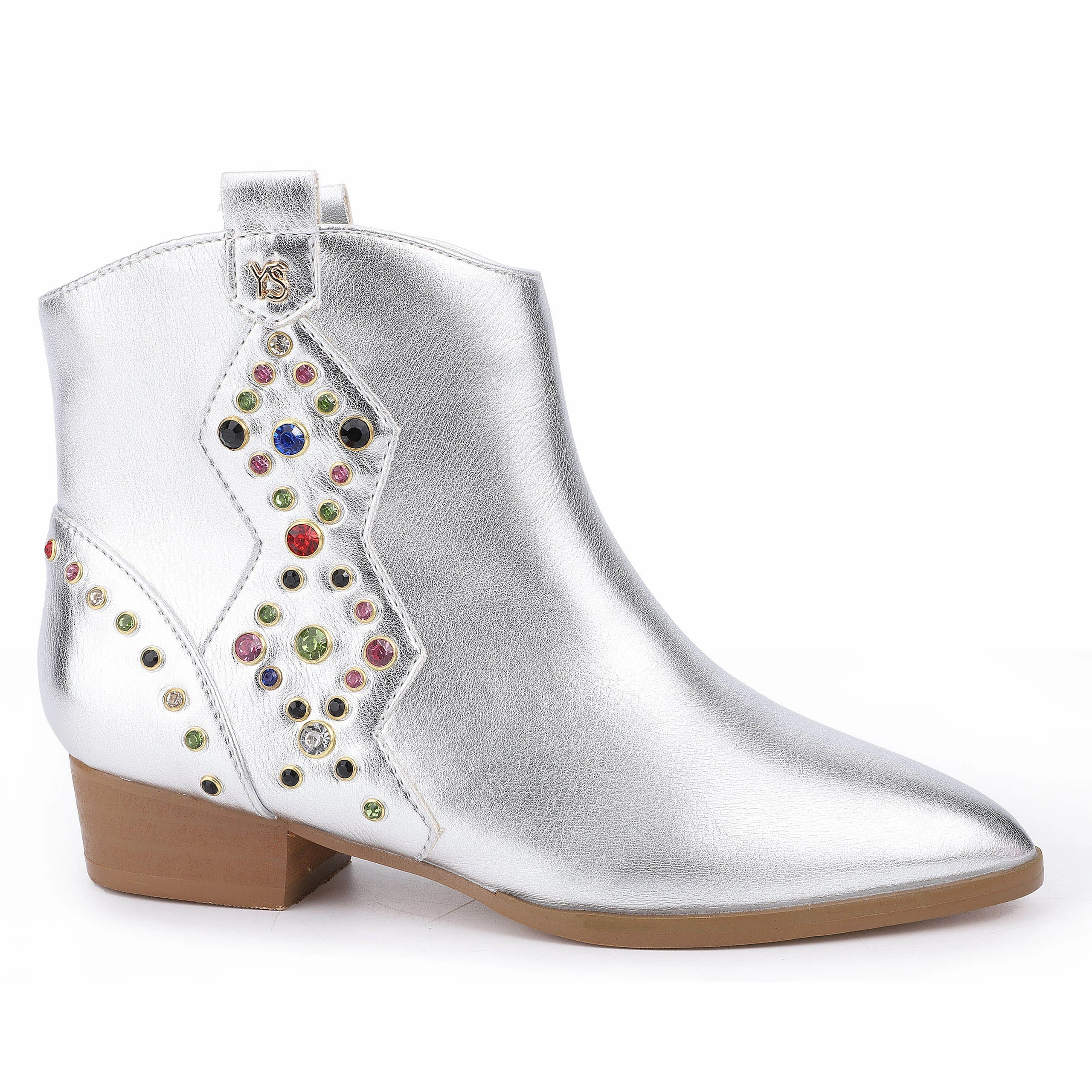 Miss Dallas Gem Western Boot in Silver - Kids Running Routine Superior shock absorption