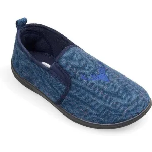 Padders Mens Huntsman Slippers Navy