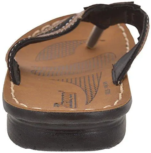 Paragon Men's Tan PU Slippers (8)