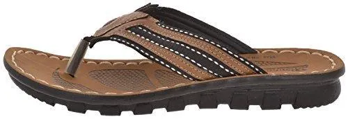 Paragon Men's Tan PU Slippers (8)