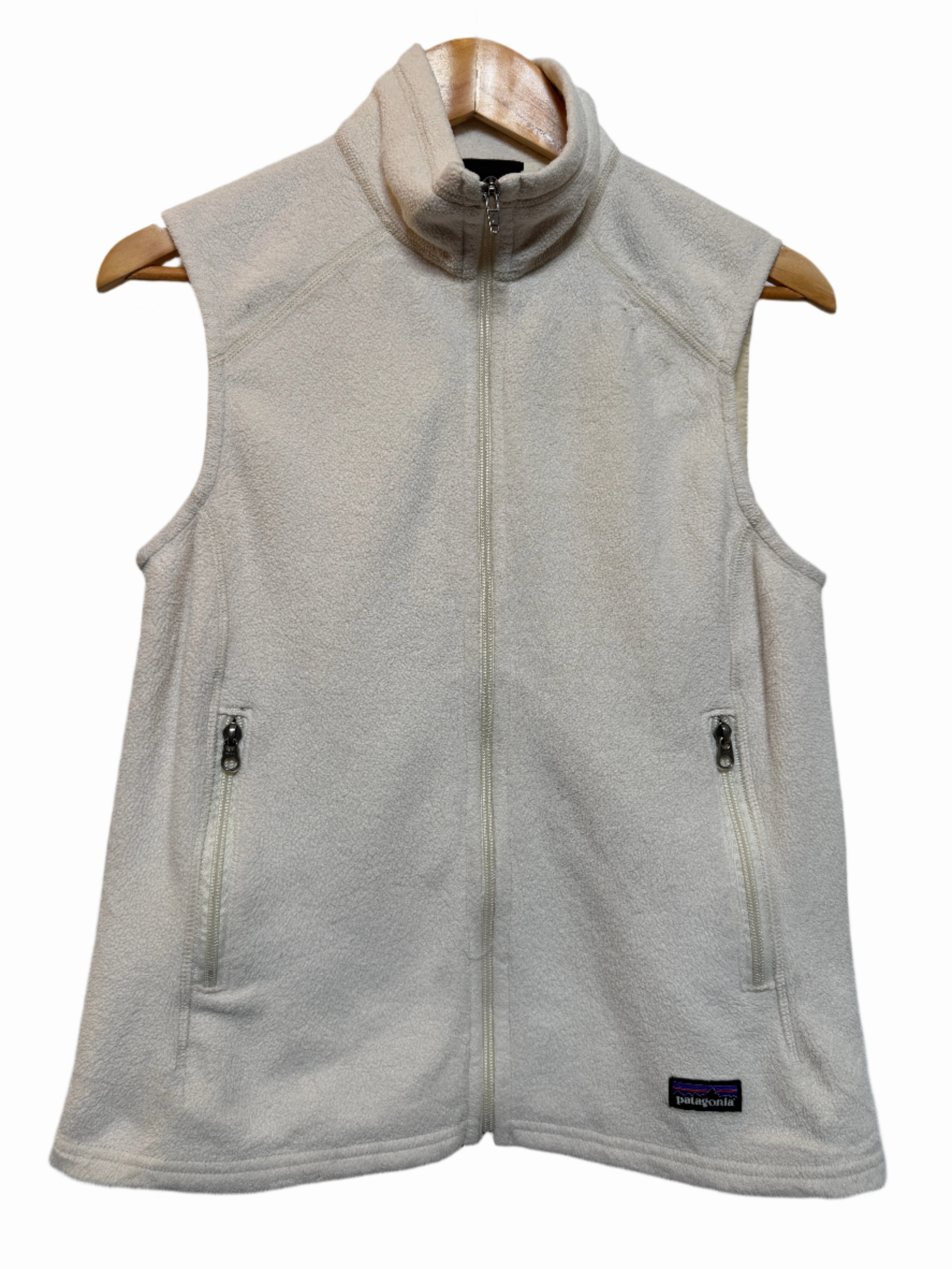 Patagonia Women's Cream Gilet (Size M) Sports use Charity