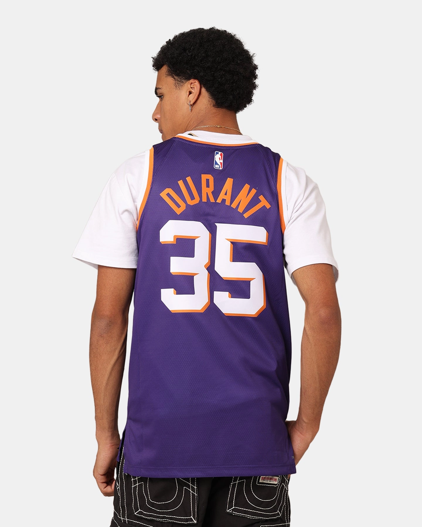 Nike Phoenix Suns Kevin Durant Dri-FIT Swingman Jersey New Orchid Non Restrictive Mobility Cut Stamina Wear