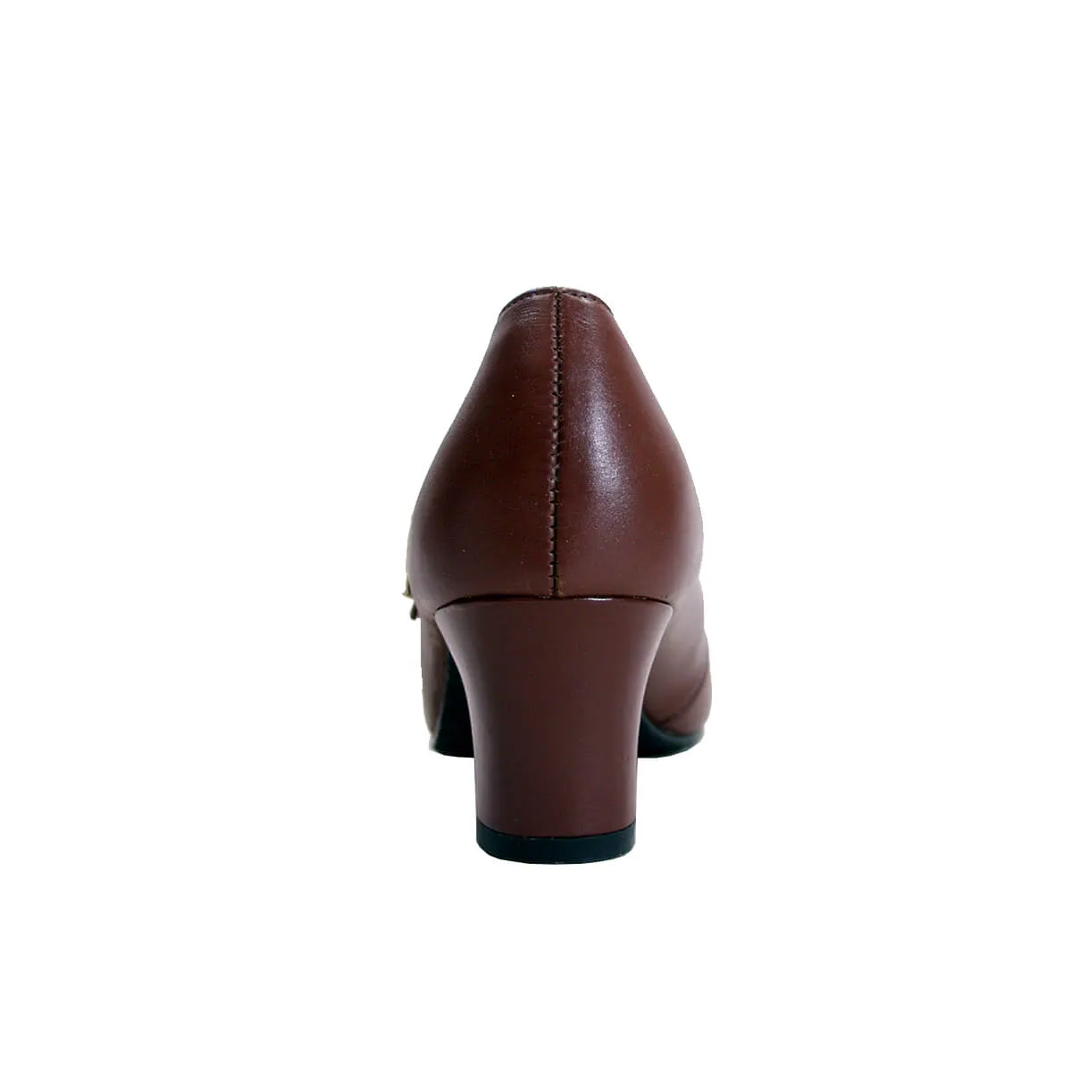 PEERAGE Xia Women's Wide Width Mary Jane Leather Pumps