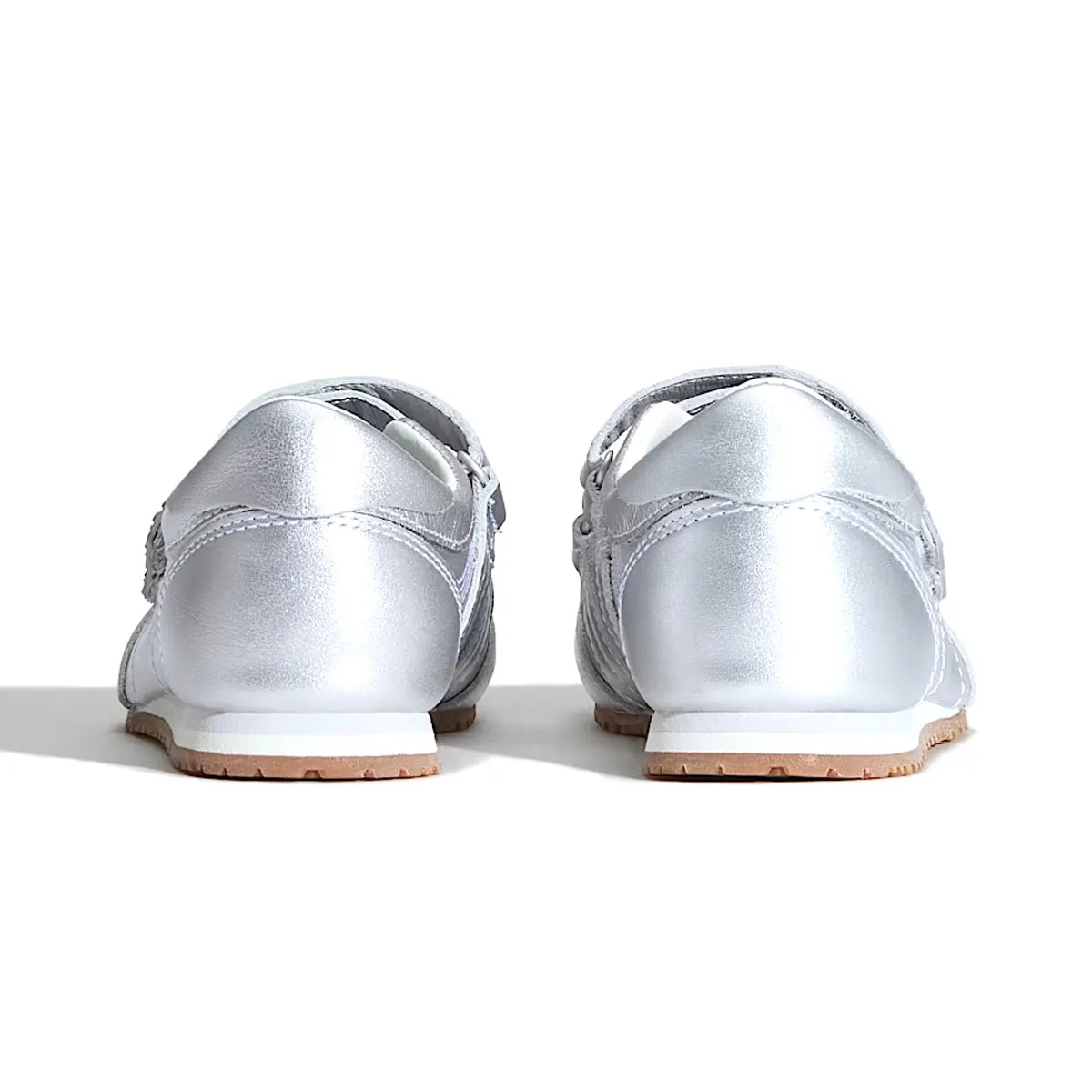 Wmns Premium Mary Jane Super LowPro 'Silver' Joy Path Flower Field