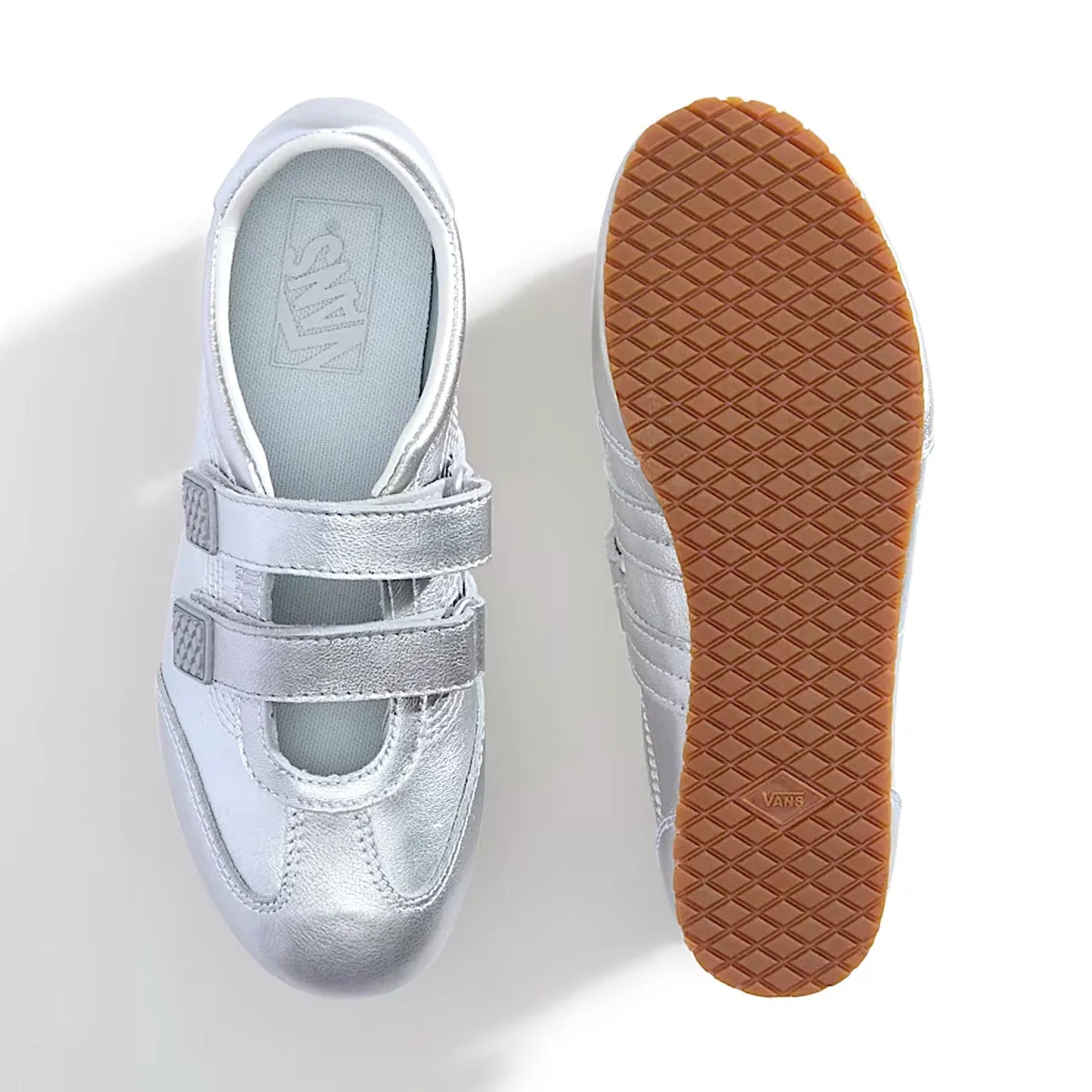 Supportive Ocean Glow Wmns Premium Mary Jane Super LowPro 'Silver'