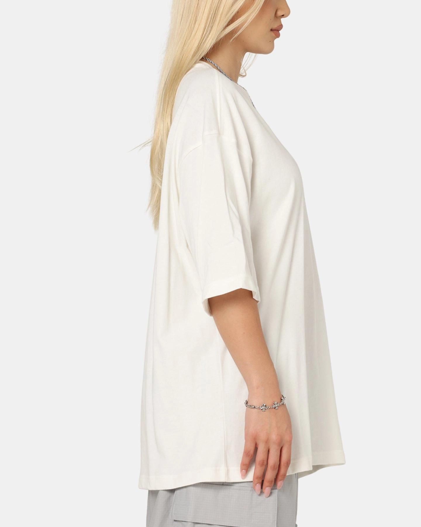Comfortable Casual Light Style Jordan Flight Essentials Oversized Crewneck T-Shirt Sail/Sail