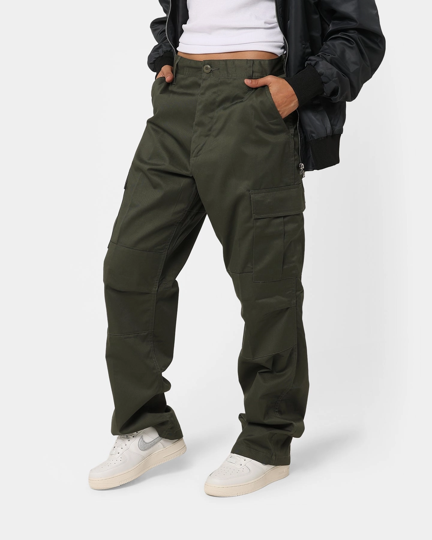 Comfy Material Quick Access Rothco Women's Relaxed Fit Cargo Pants Olive