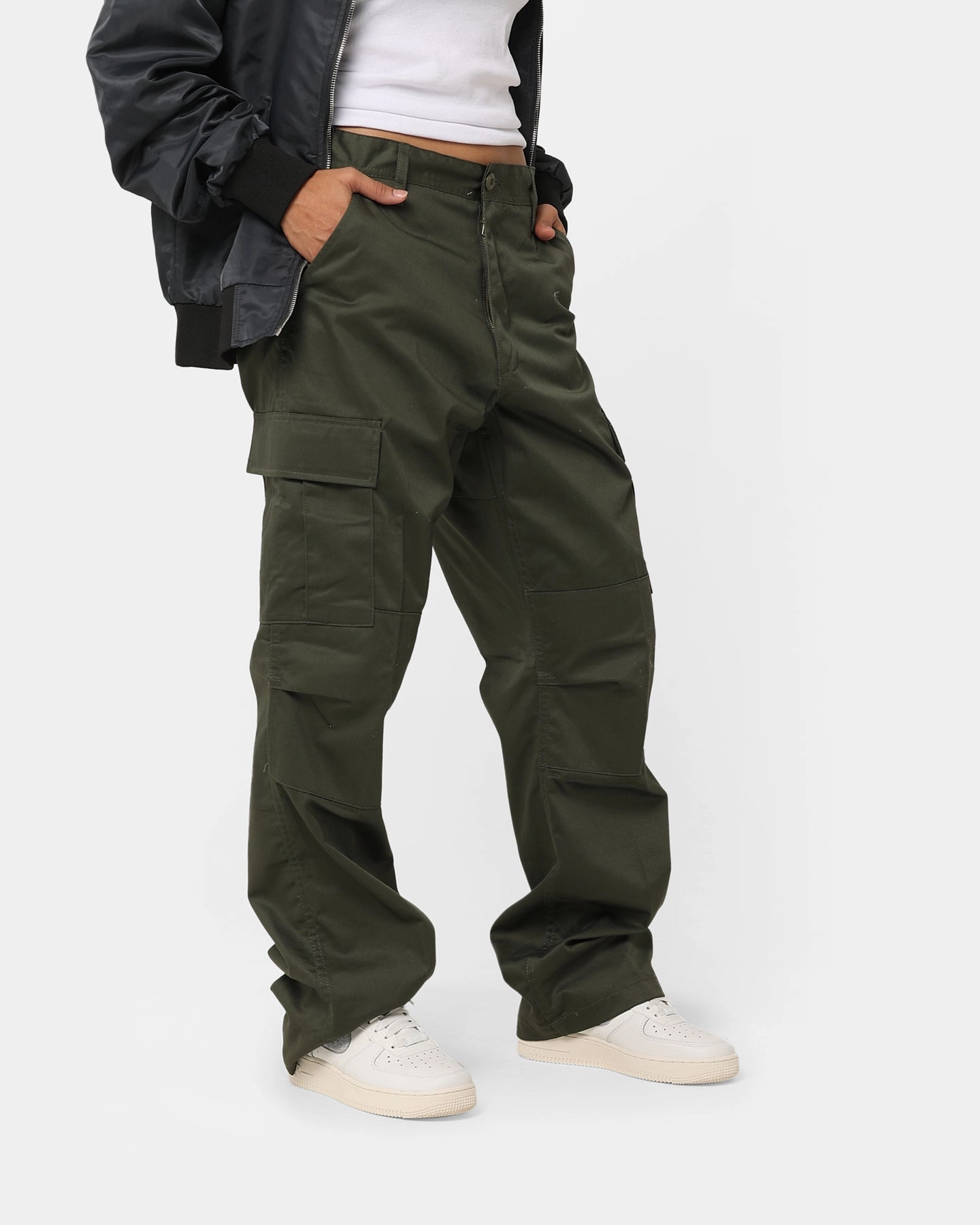 Rothco Women's Relaxed Fit Cargo Pants Olive Classic Design