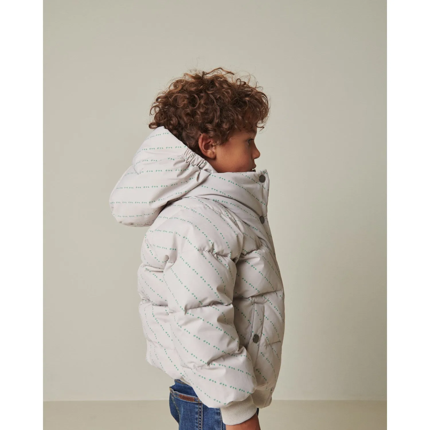 MarMar Technical Puffer MarMar Stripes Omega Jacket Temperature Adaptive