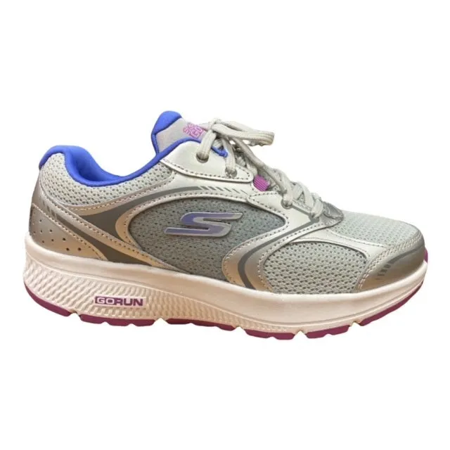 amateur runner use casual - style shoes Skechers scarpa da corsa da donna Go Run Consistent Chandra 128281/SLPR argento