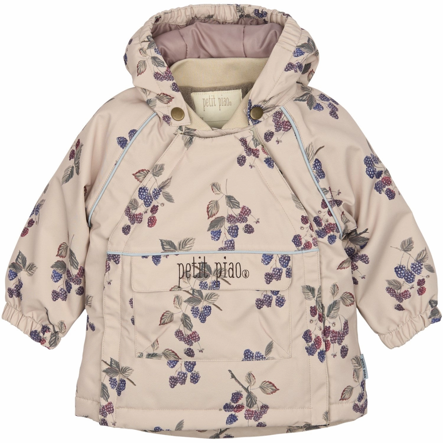 Petit Piao Blackberry AOP PPDard Winter Jacket Cold Climate