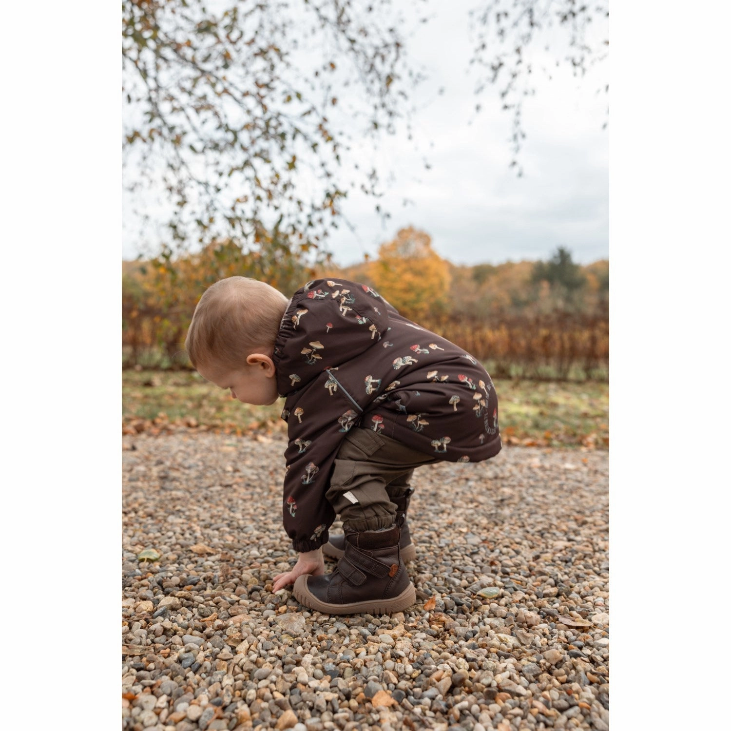 Petit Piao Fungi AOP PPDard Winter Jacket Fashion Event